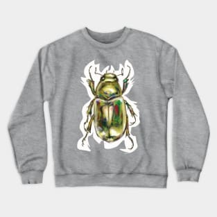 Golden Scarab Beetle Crewneck Sweatshirt